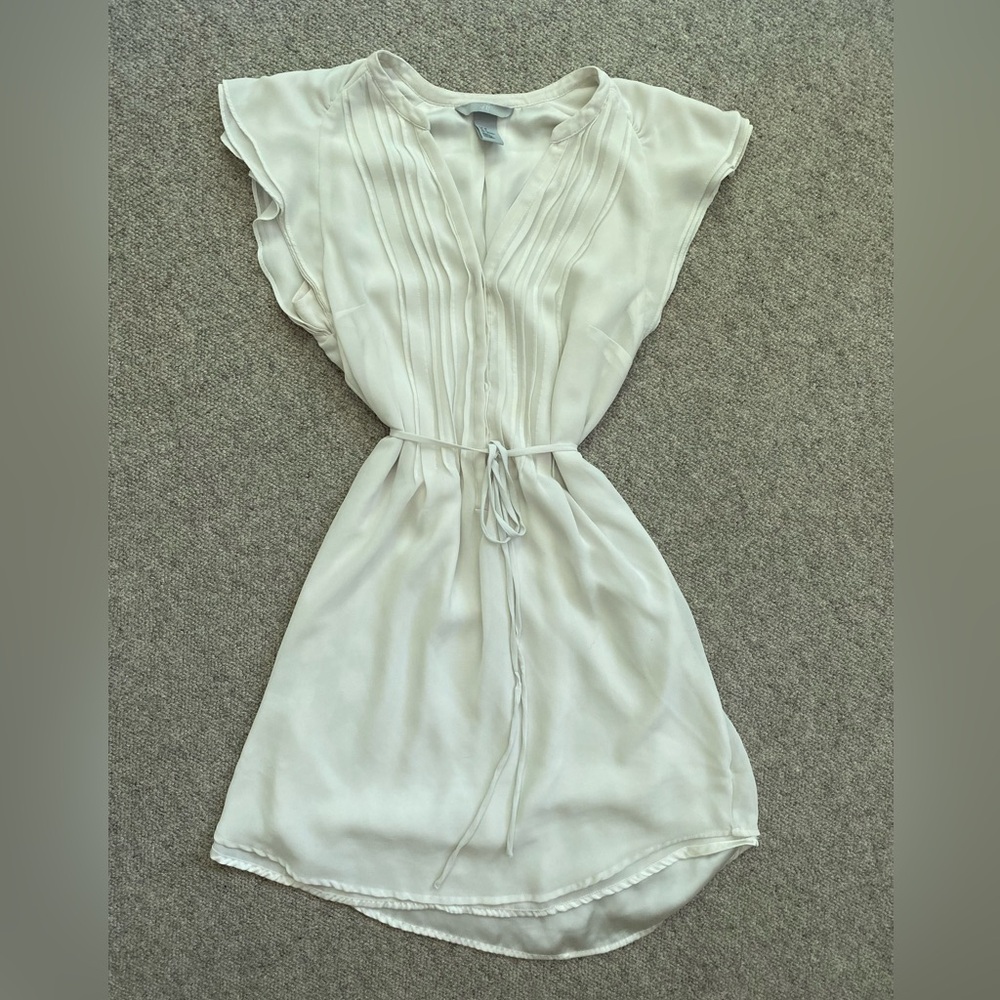 H&M Ruffle Sleeve Dress with Tie (Size 6)